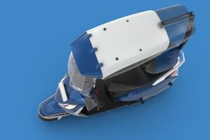 Airbag and sunroof for scooter! Yes GERMAN-MECHANIC Safety & Innovative parts and accessories manufacturer aims to reduce accidental injury rate by 30% before 2025.